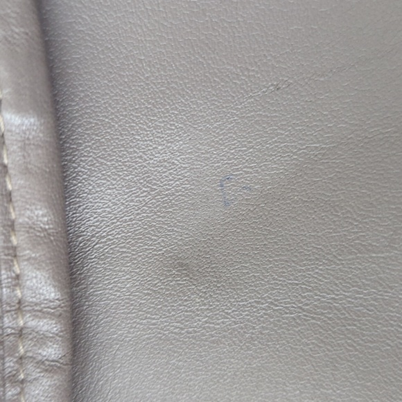 TANO GRAY 100% LEATHER HOBO CROSSBODY HANDBAG - Picture 10 of 10